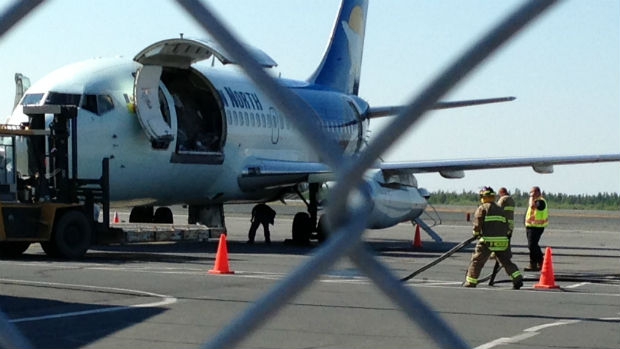 Retour cause odeur de carburant d'un avion de Canadian North