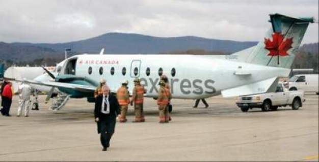 Panne moteur et déroutement d'un avion de Air Canada