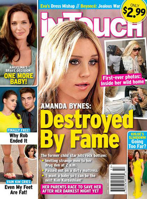 La courge de la semaine : Amanda Bynes prend l'avion