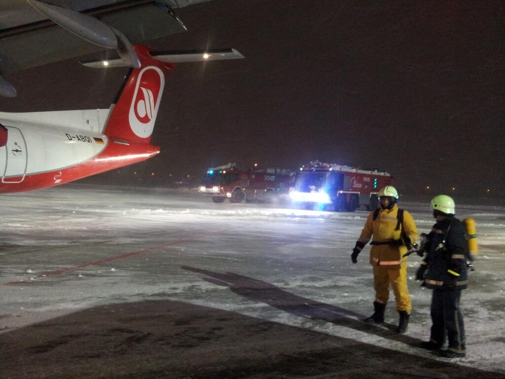 Retour cause panne moteur d'un avion de Air Berlin