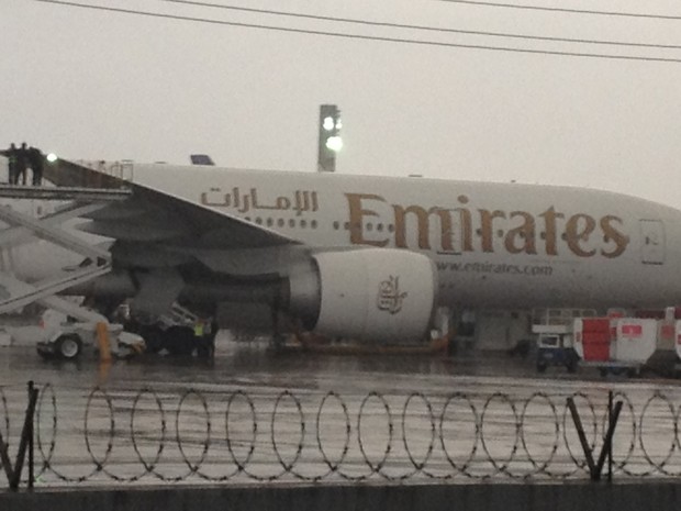 Un avion de Emirates heurte un avion de Gol au roulage