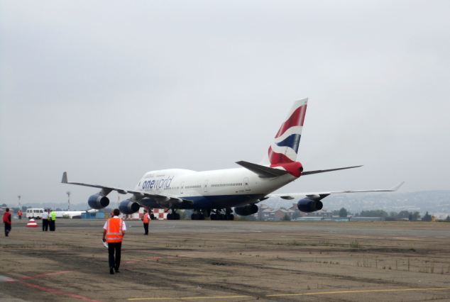 Déroutement cause technique d'un avion de British Airways