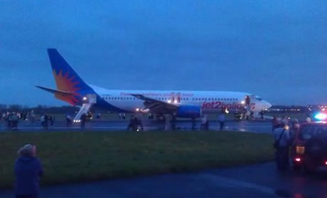Nombreux blessés pendant l'évacuation d'un avion de Jet2.com