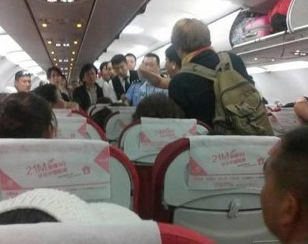 Bagarre de passagers sur un avion de China Eastern Airlines