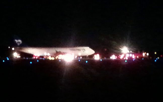 Alarme incendie en vol sur un avion de Atlas Air