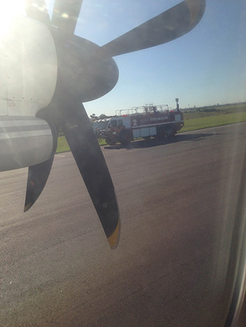 Déroutement cause moteur d'un avion de Porter Airlines