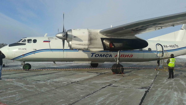 Perte de pressurisation dans le cockpit d'un avion de Tomsk
