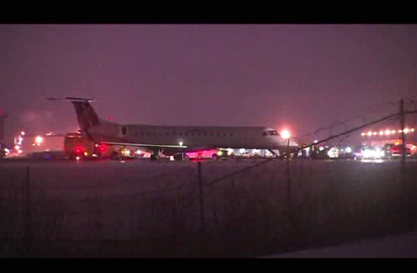 Retour cause fumée à bord d'un avion de United Airlines