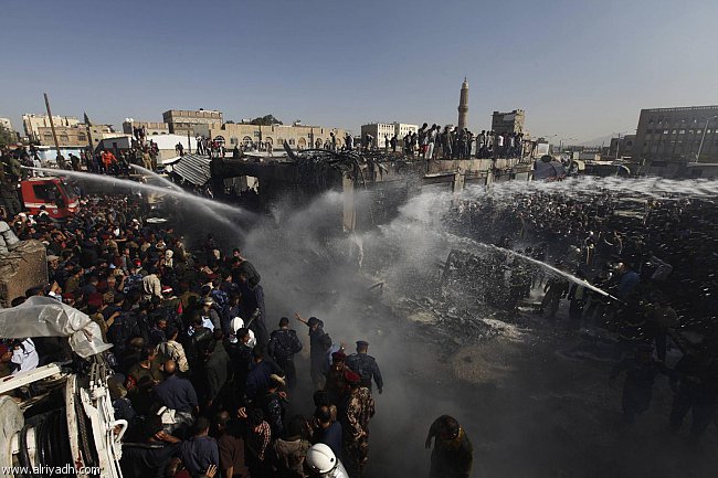 Un avion militaire yéménite s'écrase près de Sanaa