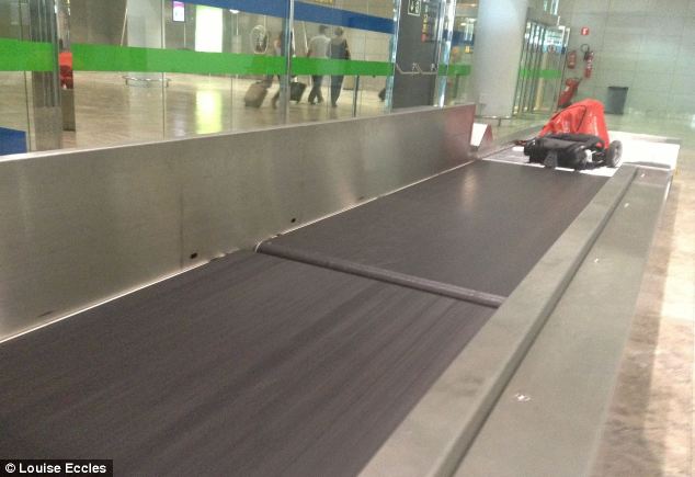 Bébé Tapis Bagages Mort Alicante