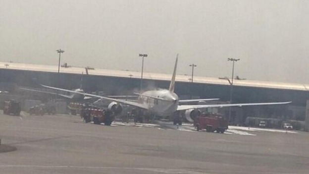 Incendie d'un appareil de Ethiopian à Londres/ Heathrow