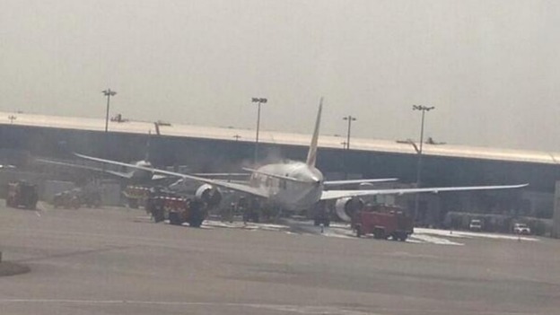 Incendie d'un appareil de Ethiopian à Londres/ Heathrow