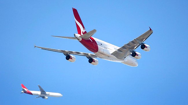 Perte de séparation entre deux avions de Qantas