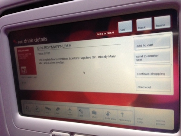 Avec Virgin America, draguez depuis votre siège en cabine