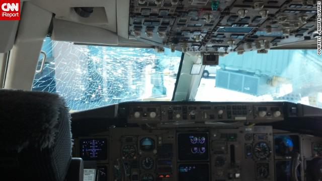 Déroutement cause pare-brise fissuré d'un avion de Delta