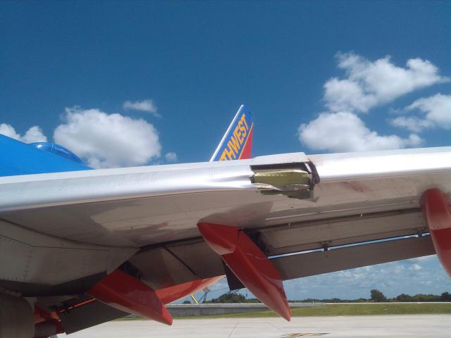 Retour cause choc aviaire d'un avion de Southwest