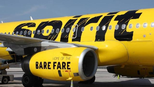 Déroutement cause moteur d'un avion de Spirit Airlines