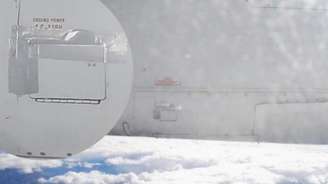 Petite panique à bord d'un avion de Nelson Air