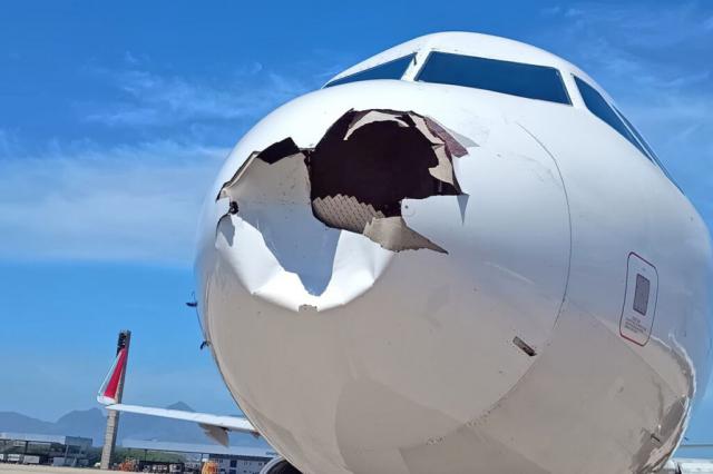 Retour cause choc aviaire d'un avion de LATAM