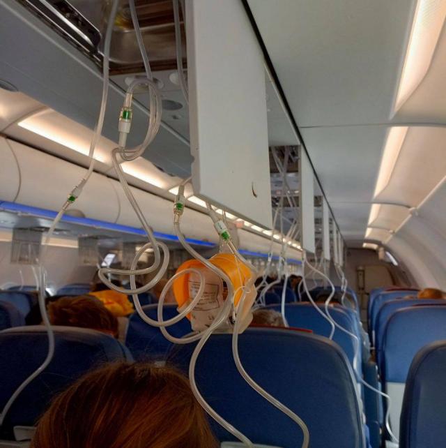 Déroutement dépressurisation en vol dans un avion de Aeroflot