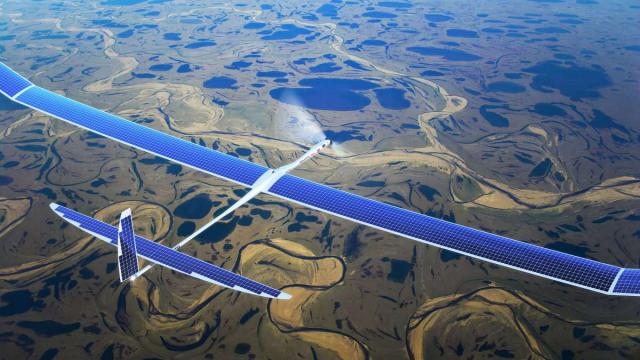 L'avion solaire de Google s'était brisé une aile en vol