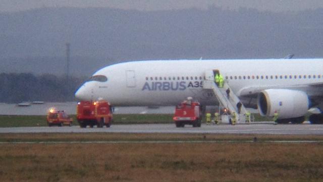 Un Airbus A350 s'embourbe sur l'aéroport de Limoges