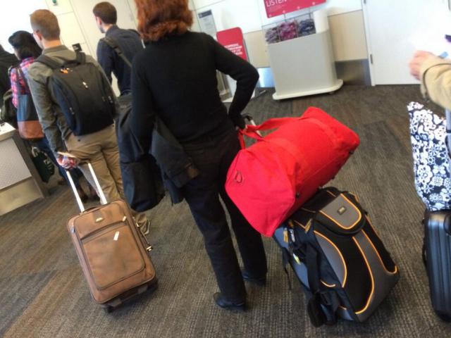 Mettons la honte à ceux qui transportent trop de bagages