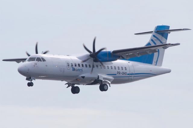 Retour cause panne radio d'un avion de Omni Táxi Aéreo