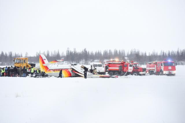 Un avion de Naryan-Mar Air s'écrase au décollage en Russie