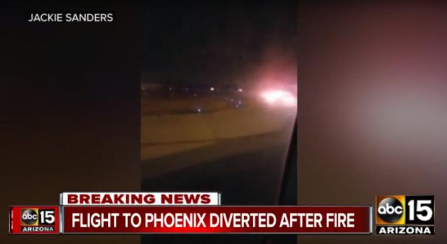 Déroutement cause feu de portable d'un avion de Frontier Airlines