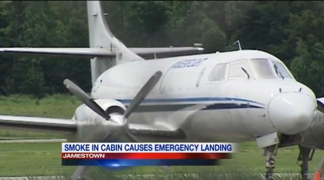 Déroutement cause fumée d'un avion de Ameriflight