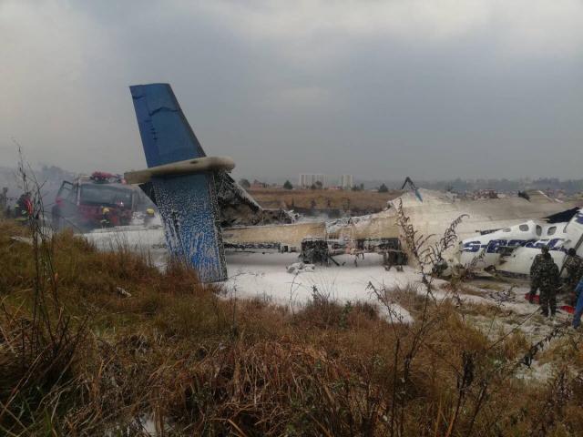 Crash d'un avion US Bangla Airlines à Katmandou