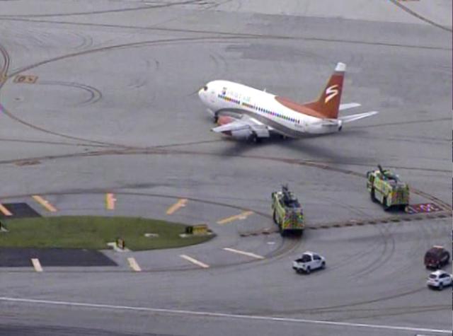 Déroutement cause alarme incendie d'un avion de Swift Air