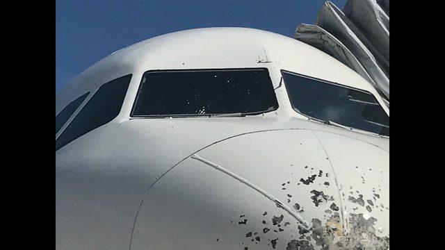 Déroutement cause pare-brise fêlé d'un avion de Delta Airlin