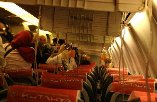 Déroutement cause dépressurisation d'un avion de Pegasus