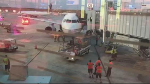 Retour cause choc aviaire d'un avion de United Airlines