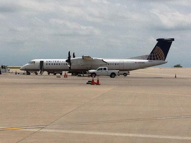 Retour cause panne moteur d'un avion de United Airlines