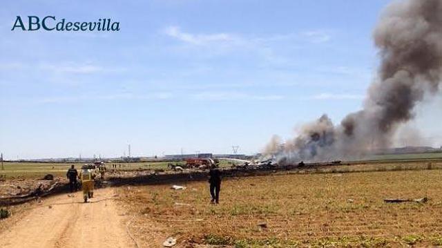Un Airbus militaire A400M se crashe près de Séville-Espagne