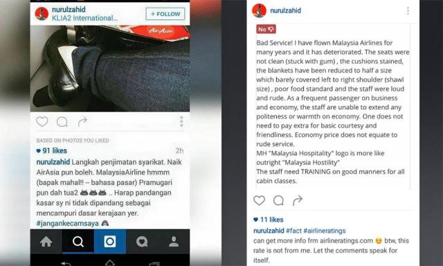 La fille du Premier Ministre malaisien critique Malaysia