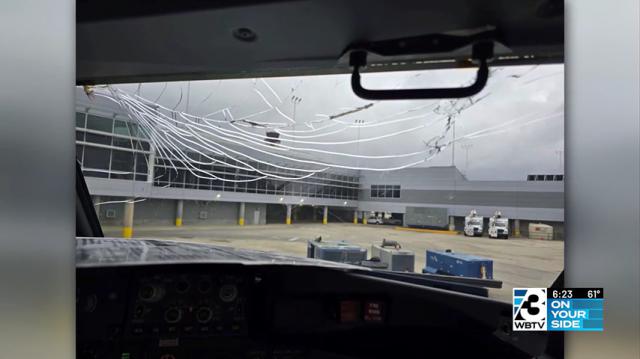 Déroutement cause pare-brise fêlé d'un avion de American Airlines