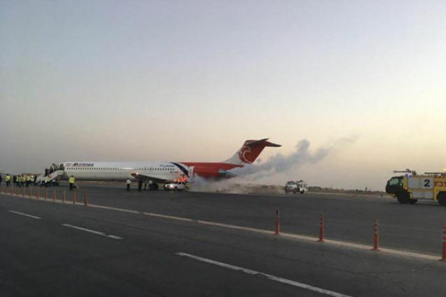 Feu moteur au décollage d'un avion de ATA Airlines