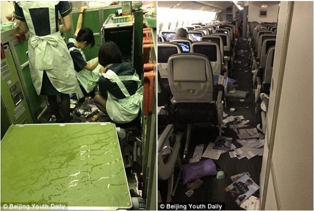 Nombreux blessées par turbulences dans un avion de Eva Air