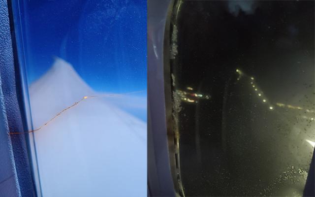 Déroutement cause hublot fêlé d'un avion de Air Europa