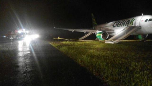 Sortie de piste à l'atterrissage d'un avion de Citilink