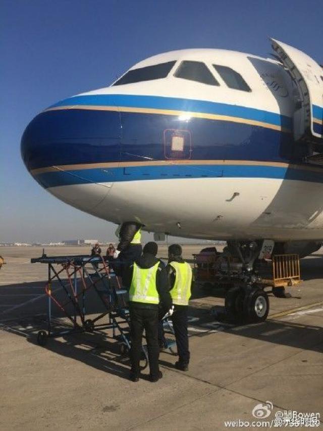 Retour cause panne d'ordinateur d'un avion de China Southern