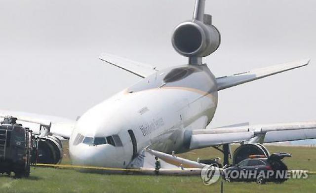 Sortie de piste au décollage d'un avion de UPS