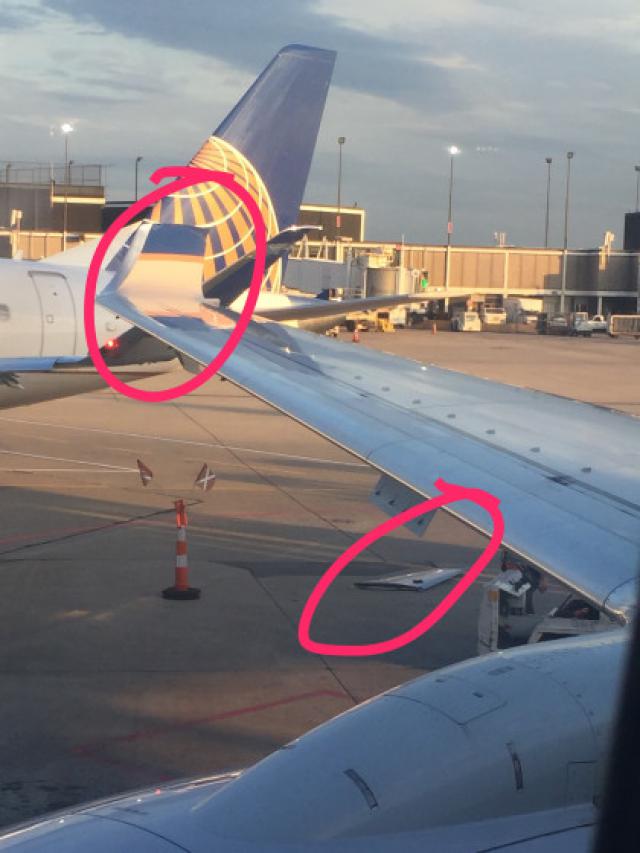 Un avion de United heurte un autre appareil de United