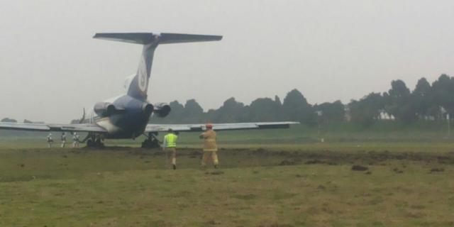 Sortie de piste au décollage d'un avion de LAS Colombia