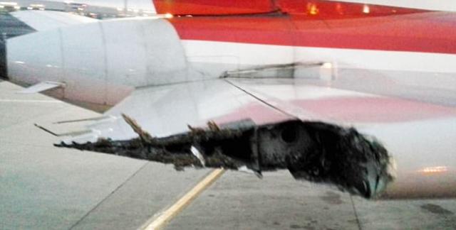 Un avion de Delta heurte un avion de American au roulage