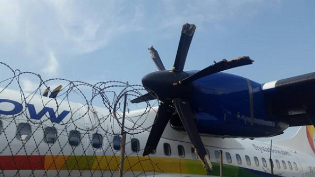 Sortie de piste au décollage d'un avion de Starbow